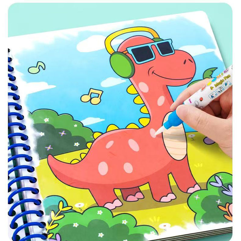 Livro de desenho de água mágic - Reusable Water Magic Coloring Book avaliação e preço