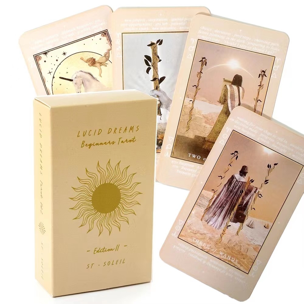 Lucido sonhos iniciantes tarô  - Tarot Deck With Guidebook avaliação e preço