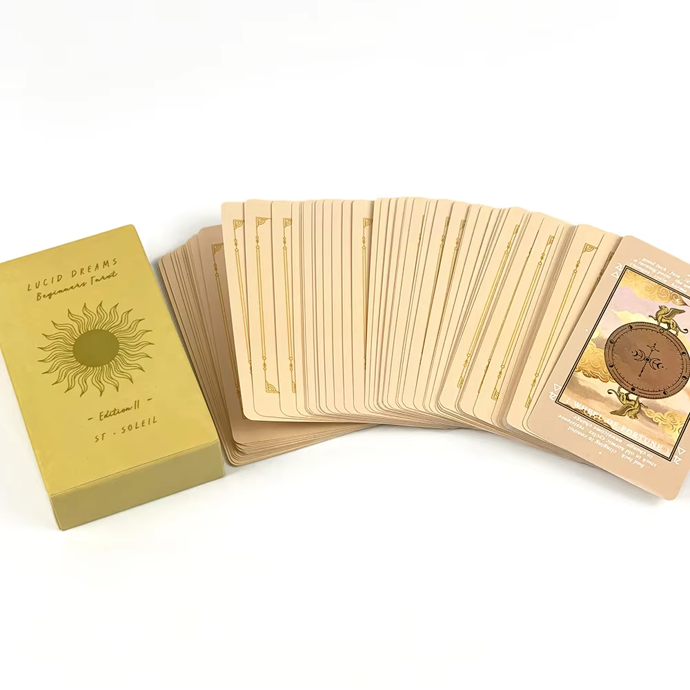 Lucido sonhos iniciantes tarô  - Tarot Deck With Guidebook avaliação e preço
