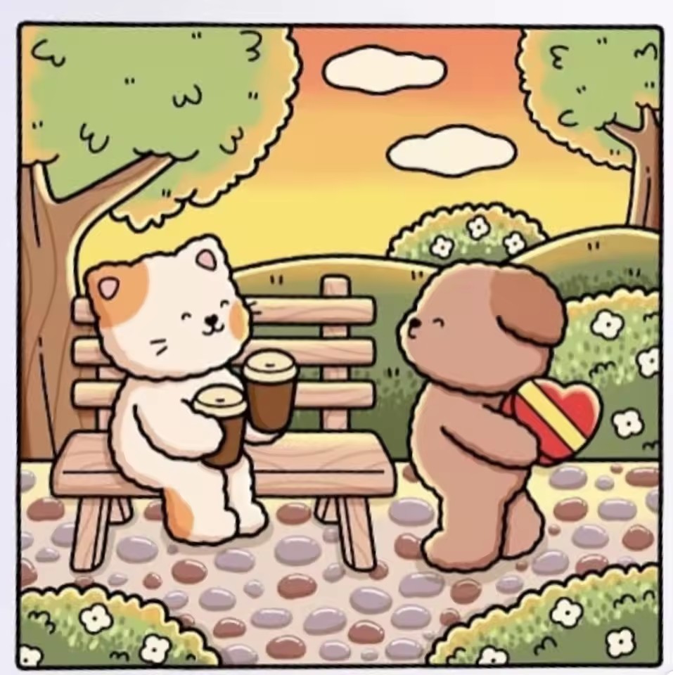 FUZZY IN LOVE Livro para color - Adult Coloring Book Stress Relief avaliação e preço