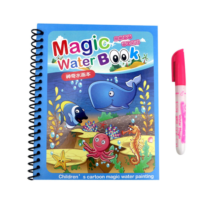Venda quente reutilizável magi - Reusable Water Magic Coloring Book avaliação e preço