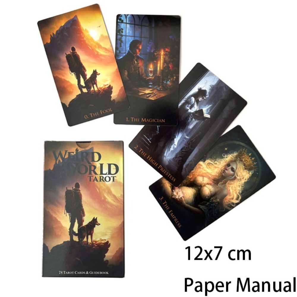 Baralho de tarô de 78 cartas d - Tarot Deck With Guidebook avaliação e preço