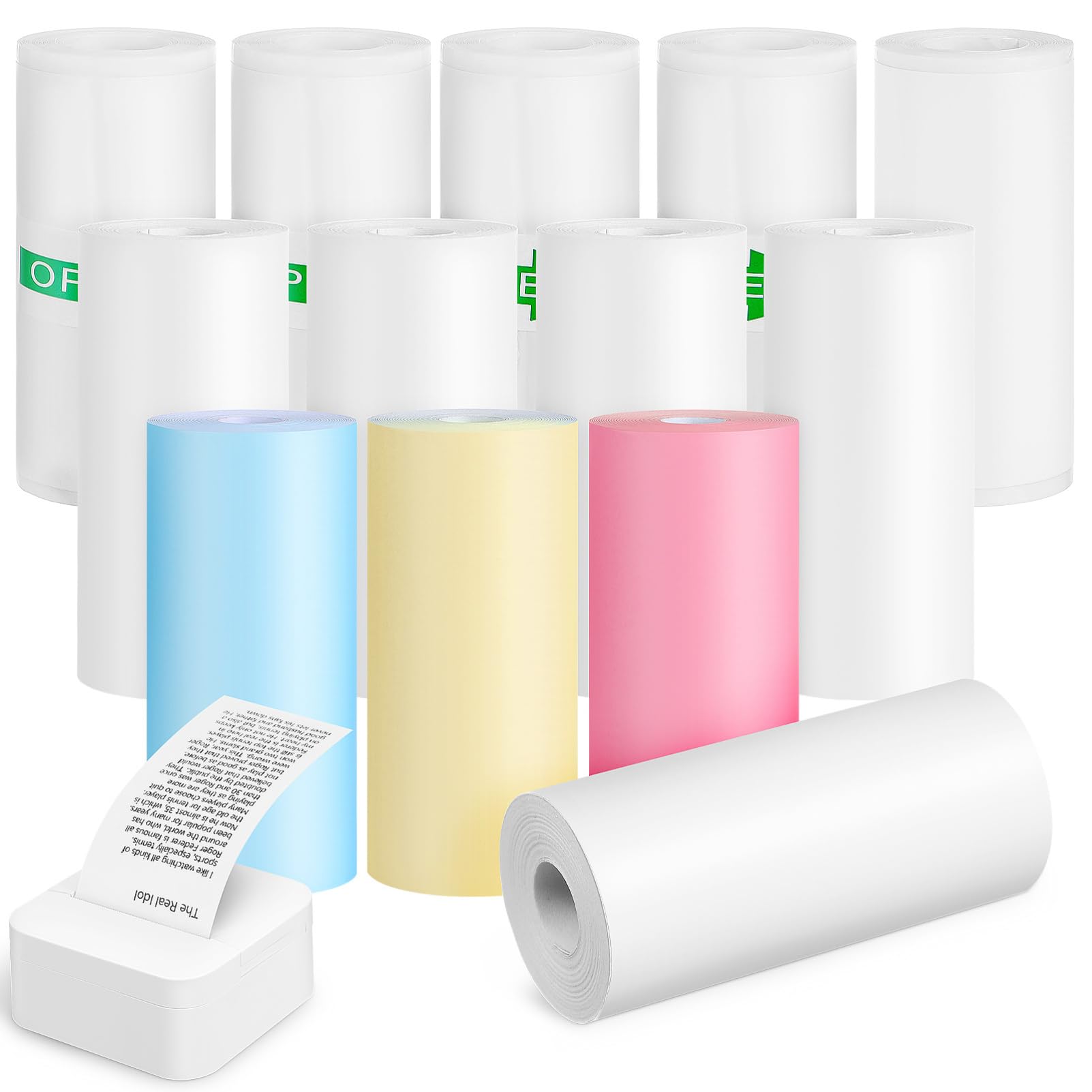 Papel para Impressora Térmica  - Mini Pocket Thermal Printer Paper Roll avaliação e preço