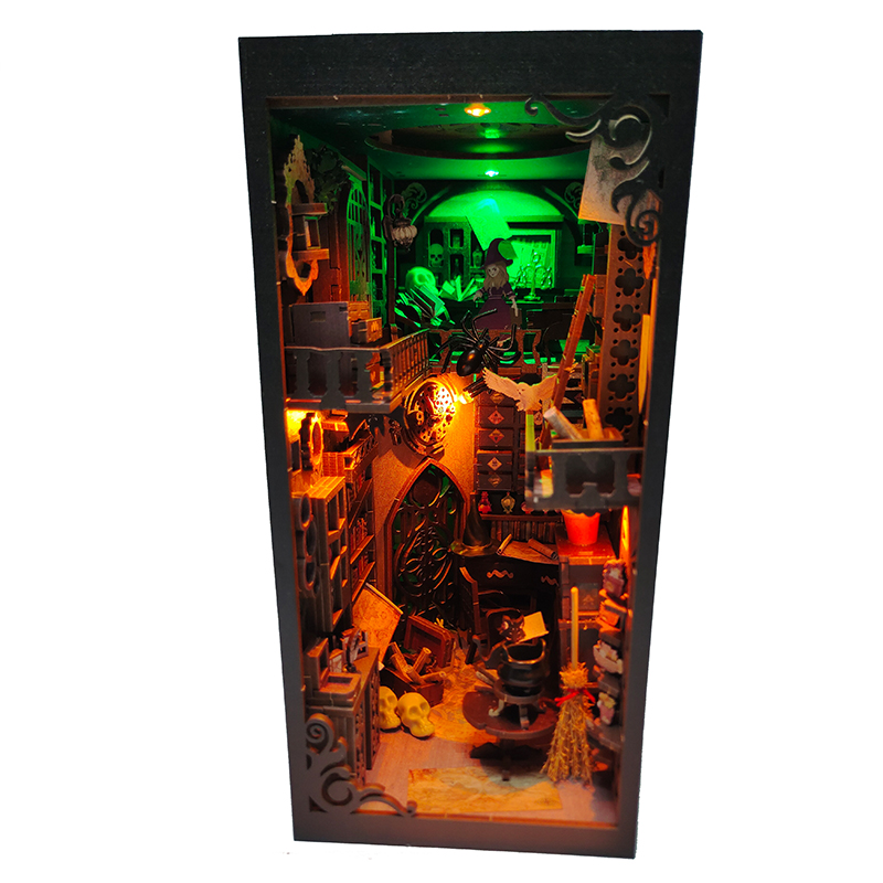 Wooden Book Nook Shelf Insert, - Diy Wooden Book Nook Kit Shelf Insert avaliação e preço