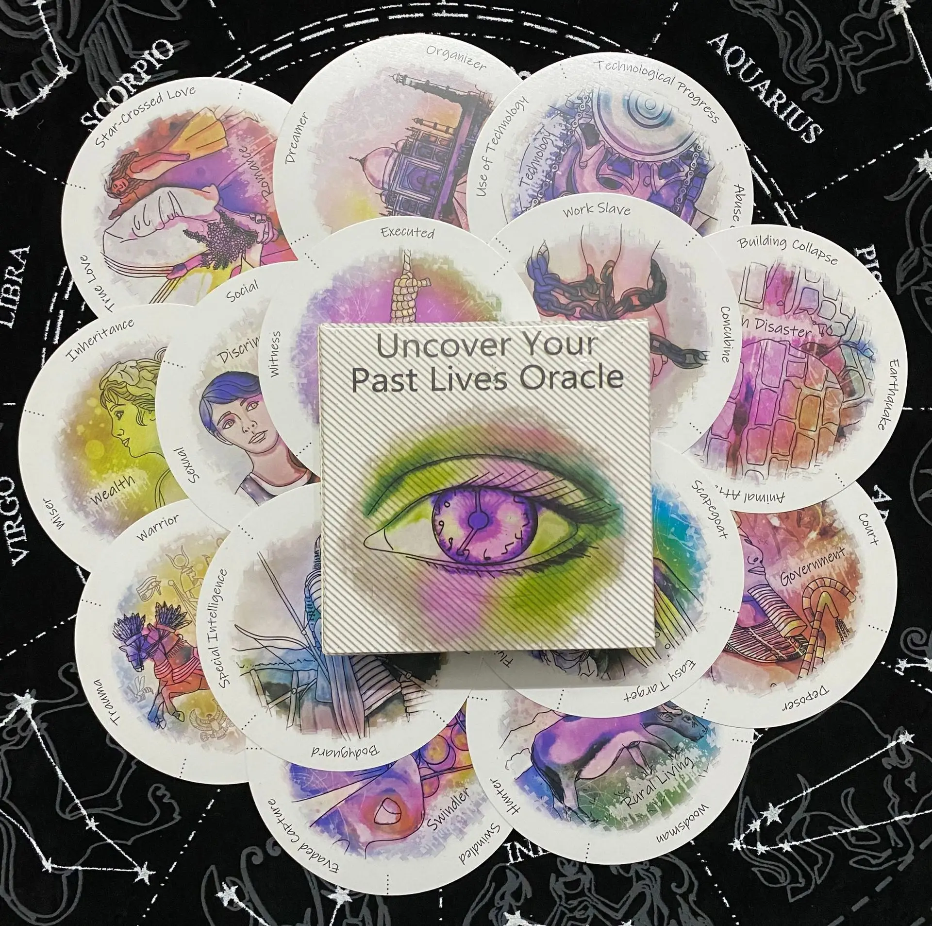 Oracle jogo de tarô para oracl - Tarot Deck With Guidebook avaliação e preço