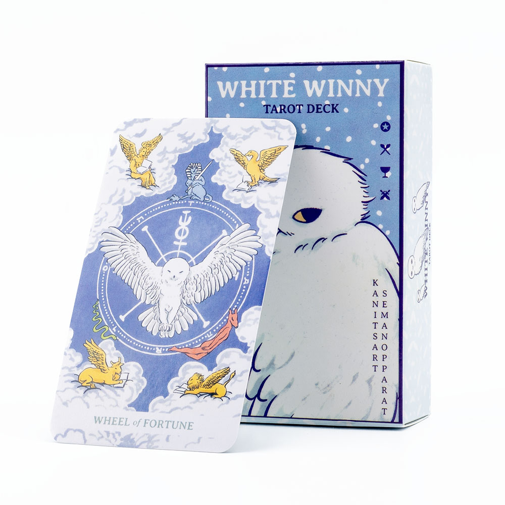 Baralho de cartas winny branco - Tarot Deck With Guidebook avaliação e preço