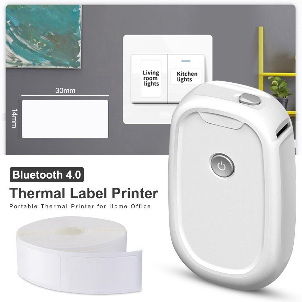 Máquina do fabricante de etiqu - Mini Pocket Thermal Printer Paper Roll avaliação e preço