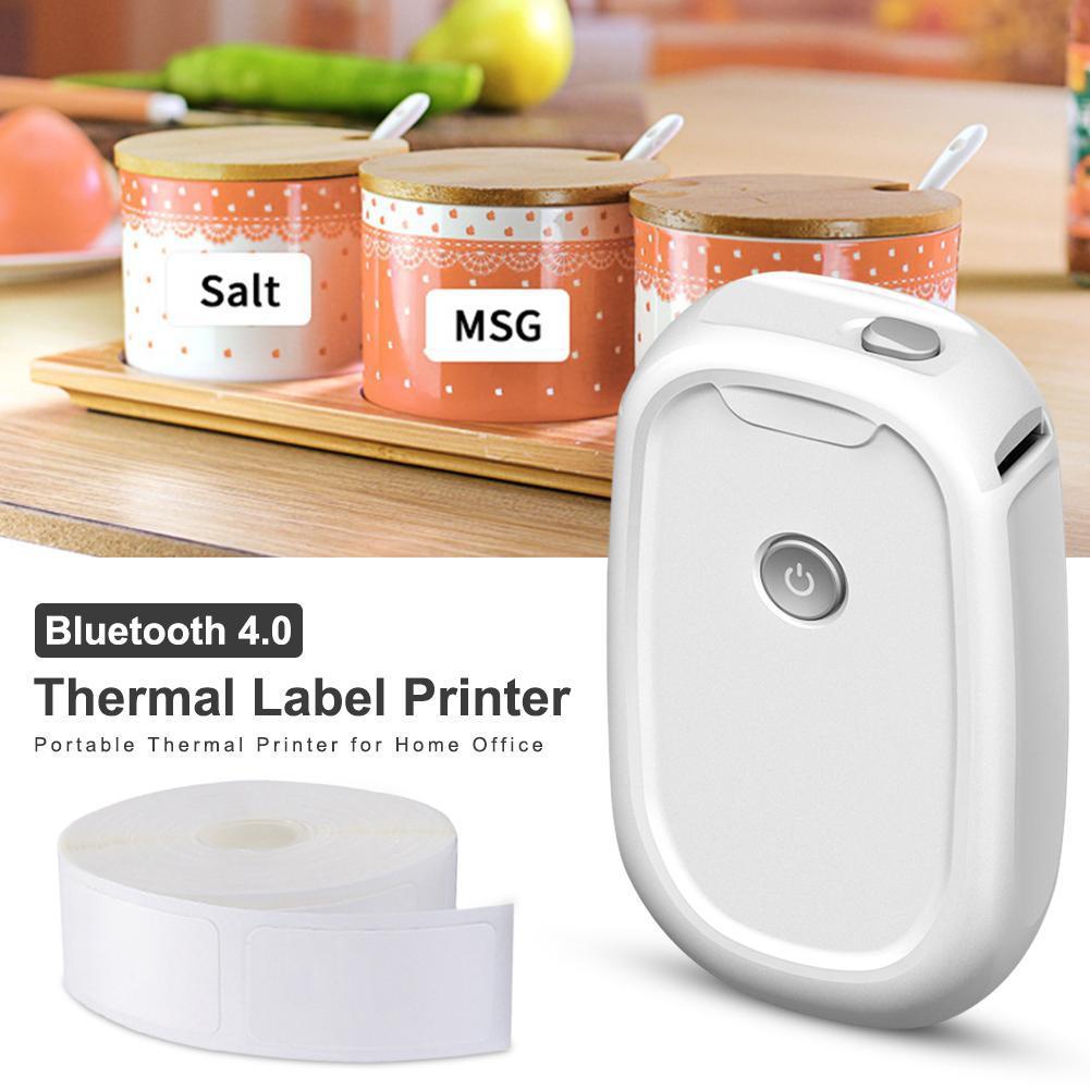Máquina do fabricante de etiqu - Mini Pocket Thermal Printer Paper Roll avaliação e preço