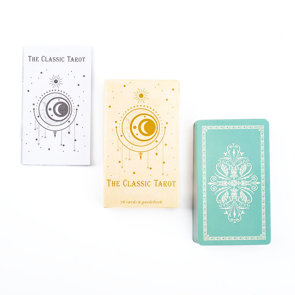 O clássico jogo de tabuleiro d - Tarot Deck With Guidebook avaliação e preço