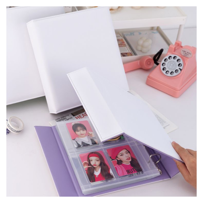 A5 fichário photocards magnéti - Kpop Photo Card Binder 3 Inch avaliação e preço