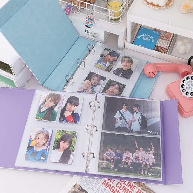 A5 fichário photocards magnéti - Kpop Photo Card Binder 3 Inch avaliação e preço
