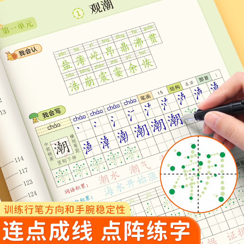 Livro de Caligrafia com Fonte  - Chinese Calligraphy Practice Book avaliação e preço
