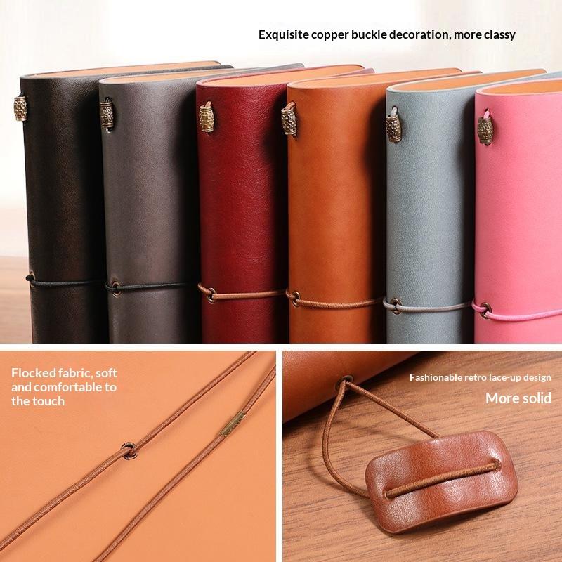 Caderno Vintage de Couro PU Re - Vintage Leather Journal Notebook avaliação e preço