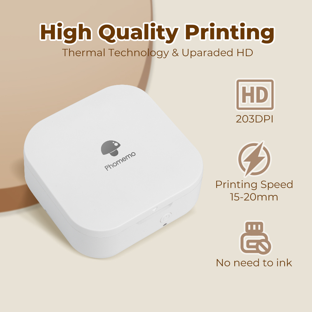 【Novo】Phomemo Q30 Mini impress - Mini Pocket Thermal Printer Paper Roll avaliação e preço