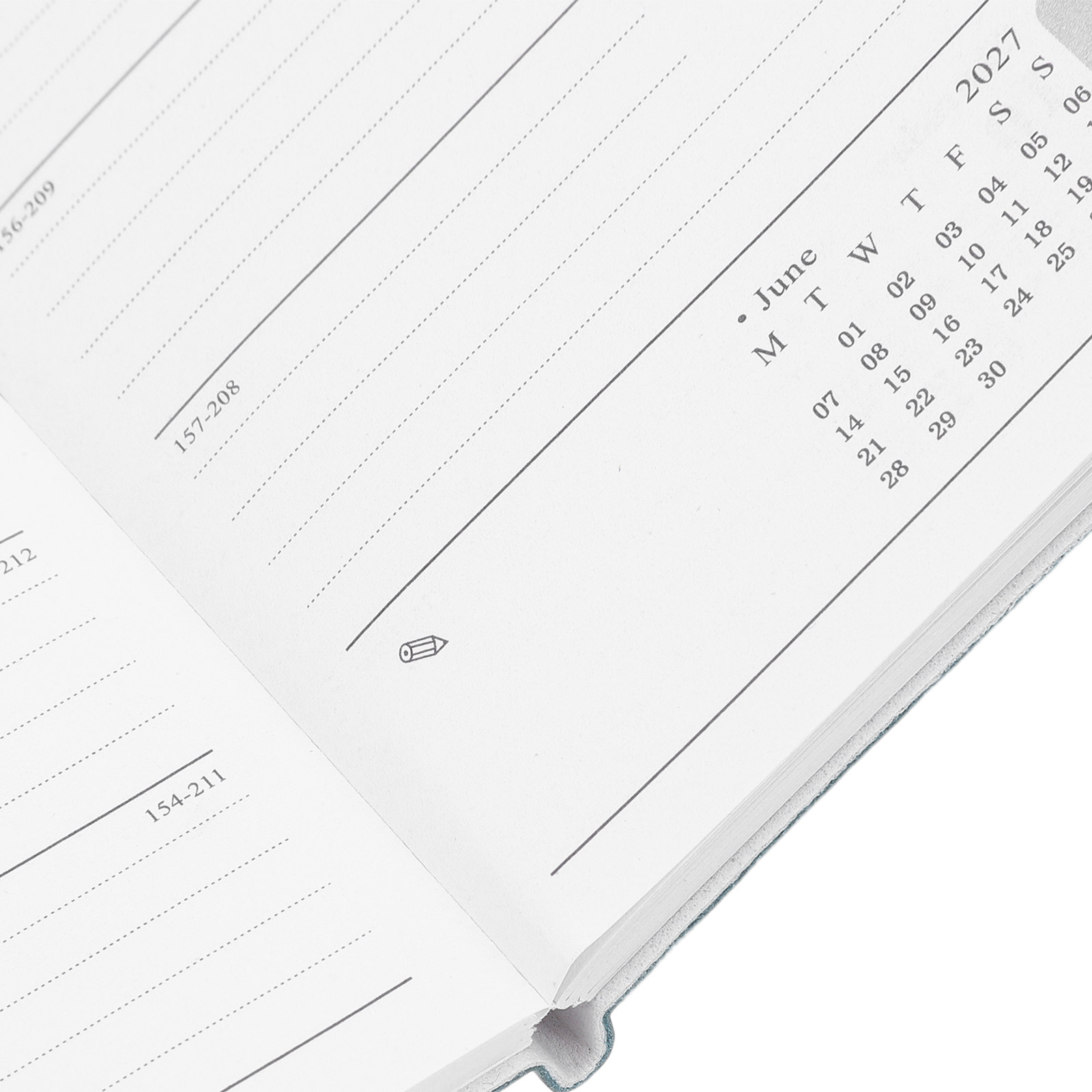 Caderno Planejador Funcional 2 - A5 Spiral Dotted Grid Notebook avaliação e preço