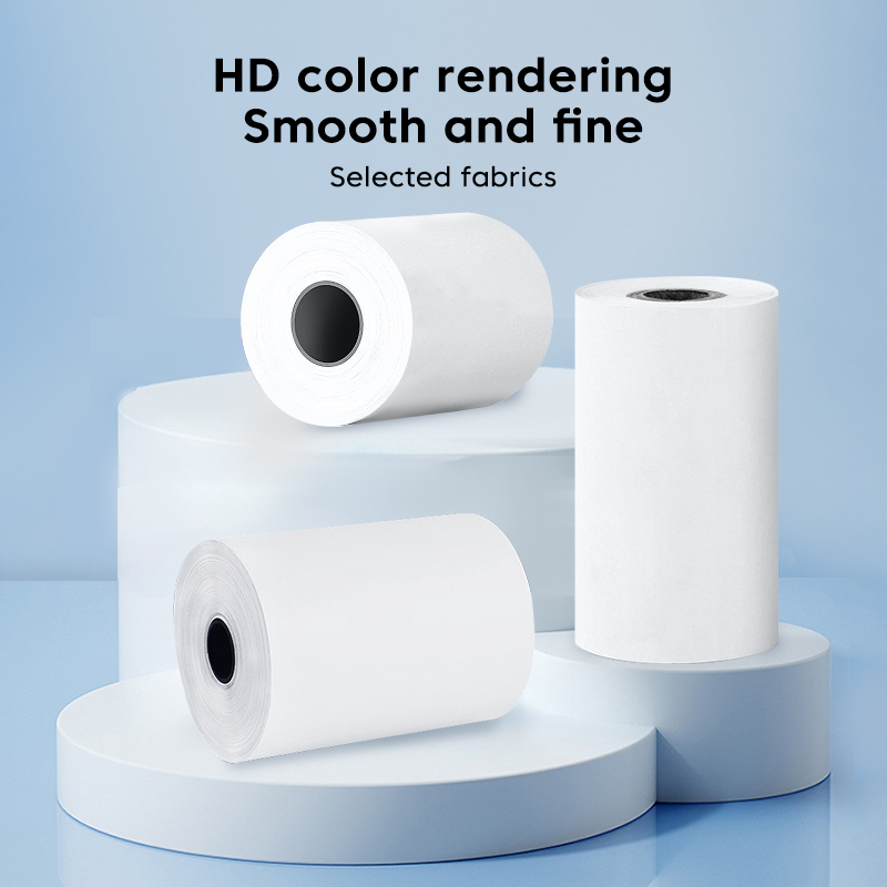 Rolo de papel térmico autoades - Mini Pocket Thermal Printer Paper Roll avaliação e preço
