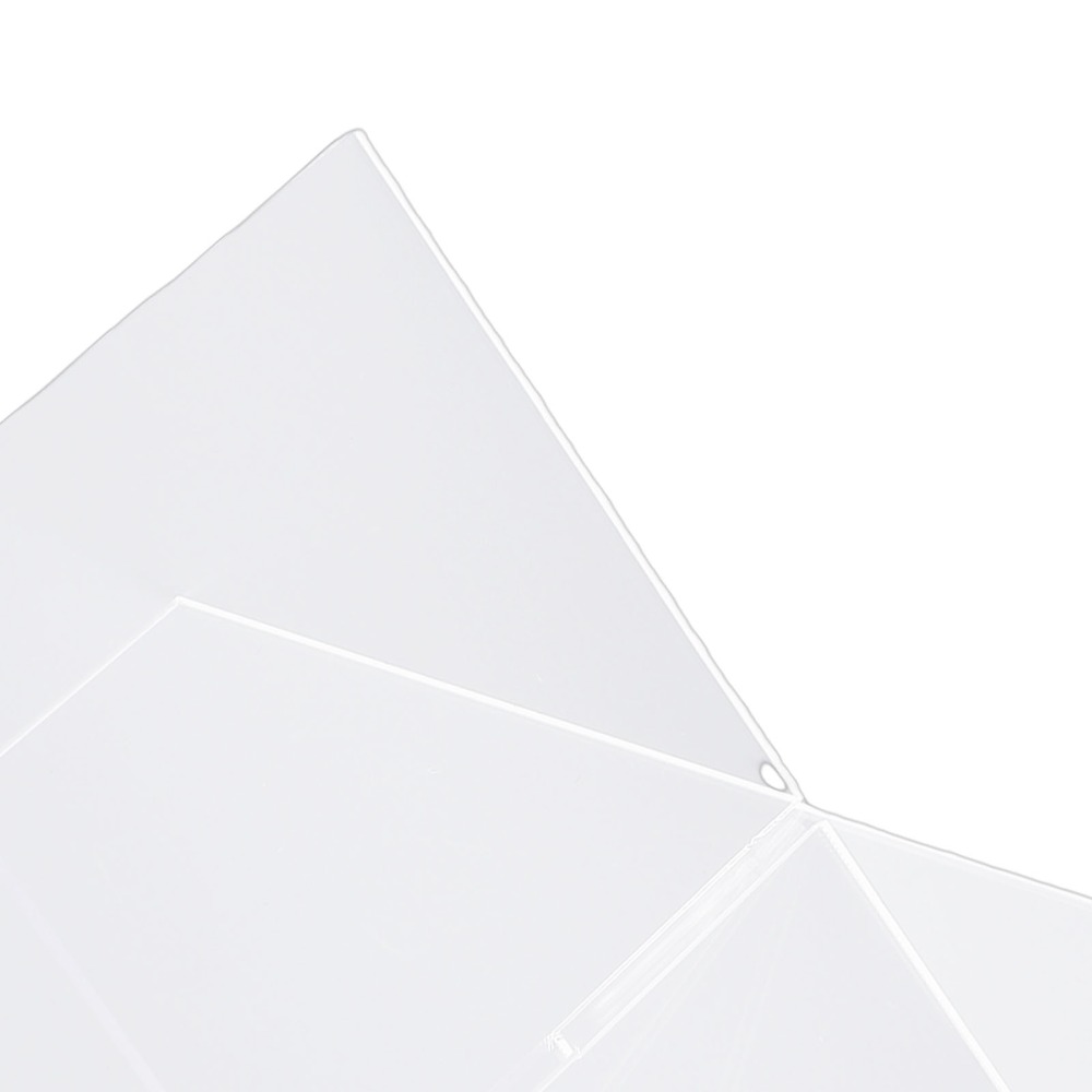 1 conjunto de suporte para liv - Clear Acrylic Book Stand Holder avaliação e preço