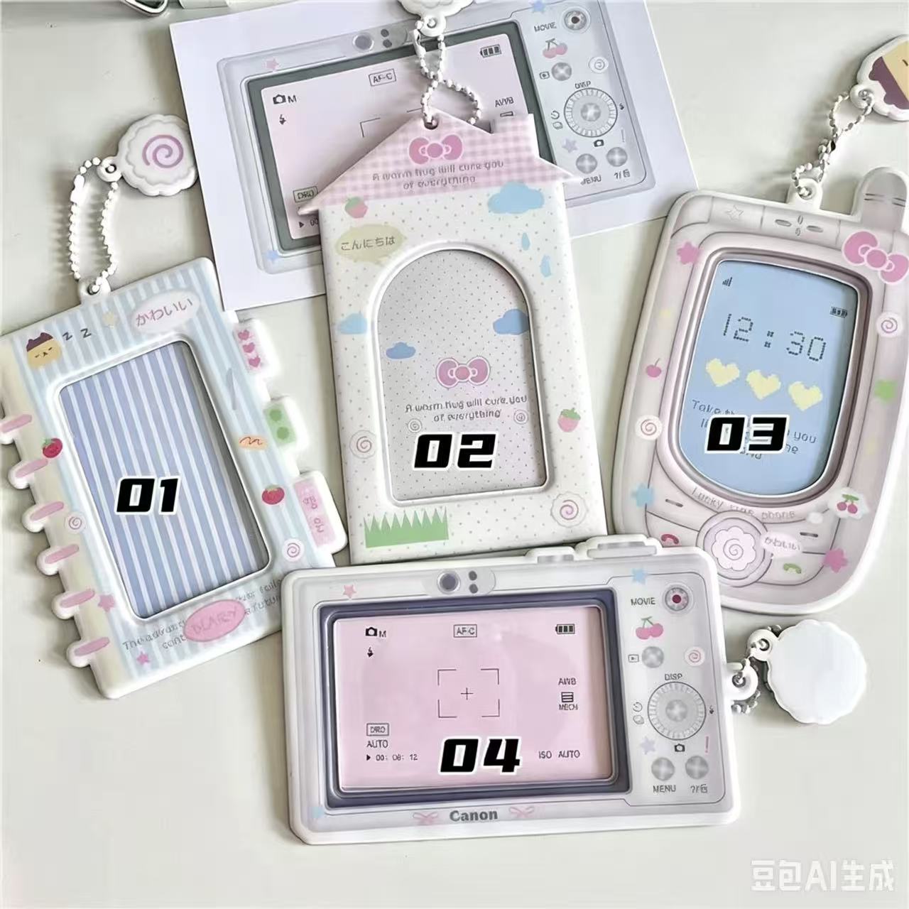 1PC Porta-Photocard de Desenho - Kpop Photo Card Binder 3 Inch avaliação e preço