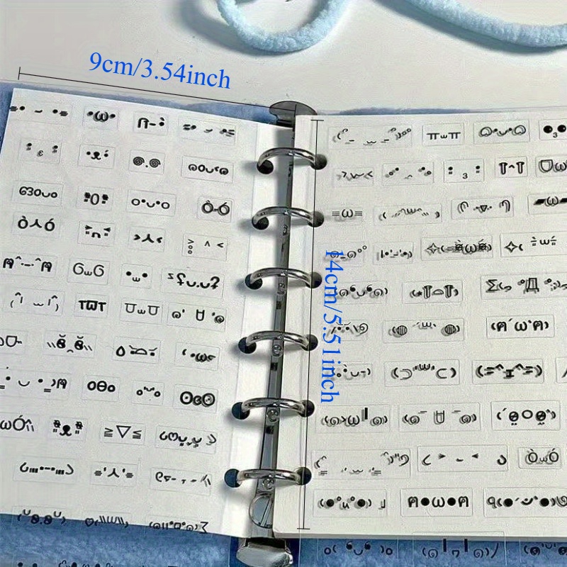 10 folhas de adesivos transpar - Blank Sheet Music Notebook avaliação e preço