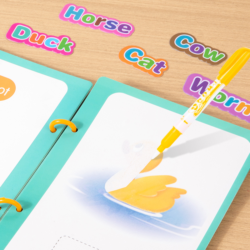 Crianças educação precoce brin - Reusable Water Magic Coloring Book avaliação e preço
